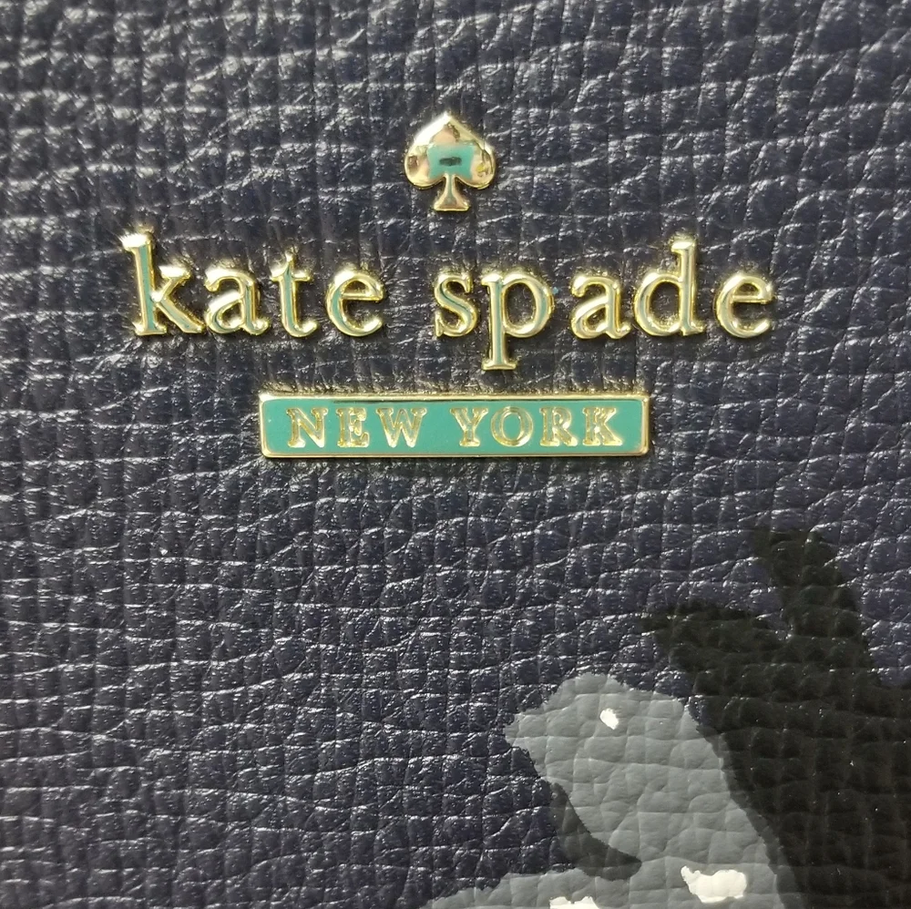 🎉HP🎉Kate Spade Briar Lane Night Rose Meena Satchel - Picture 2 of 16